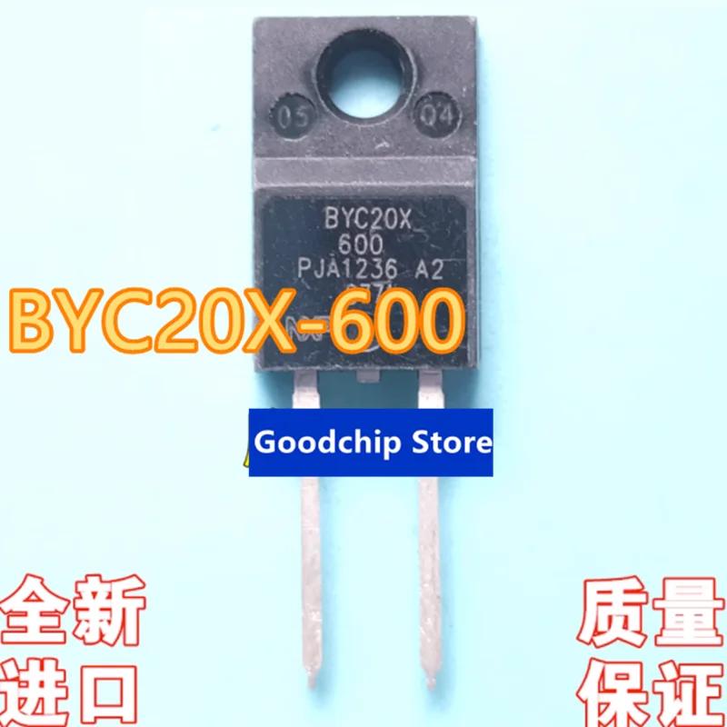 5PCS ο   BYC20X-600 öƽ ĸȭ  20A/600V   ̿ TO-220F